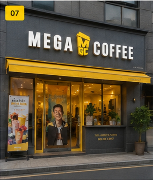 [양천구][메가커피] 반오토로 운영돼 시간을 나눠 쓸 수 있는 매장입니다